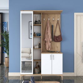 Hanah Home Recibidor EA109 - 2695 Nogal y Blanco